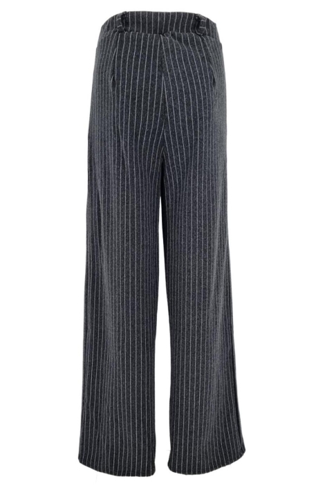 FOS Amsterdam zwarte dames broek | Achteraanzicht