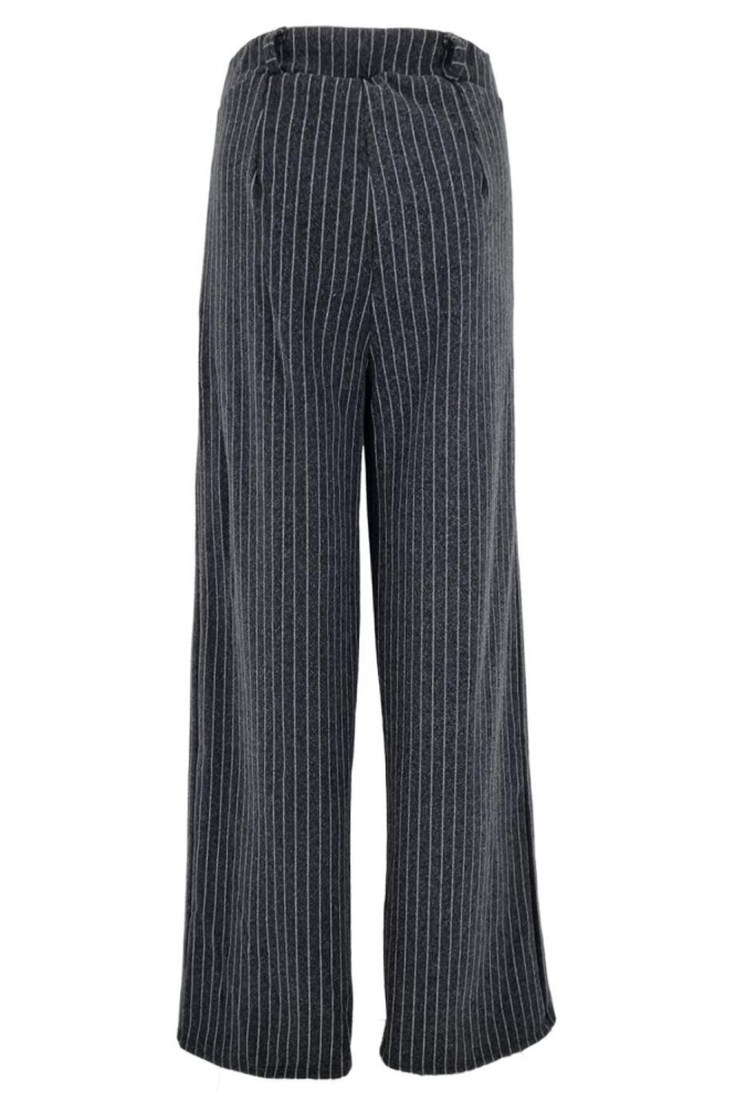 FOS Amsterdam zwarte dames broek | Achteraanzicht