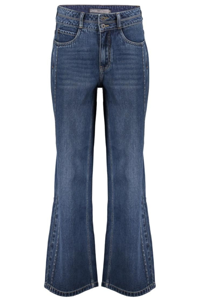 Geisha blauwe dames jeans | Vooraanzicht