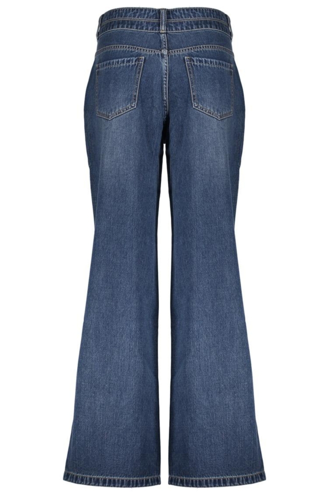 Geisha blauwe dames jeans | Achteraanzicht
