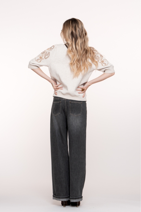 Geisha grijze dames jeans | Model