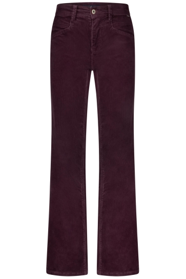 Red Button Broek BIBETTE 10W CORD SRB4579 AUBERGINE