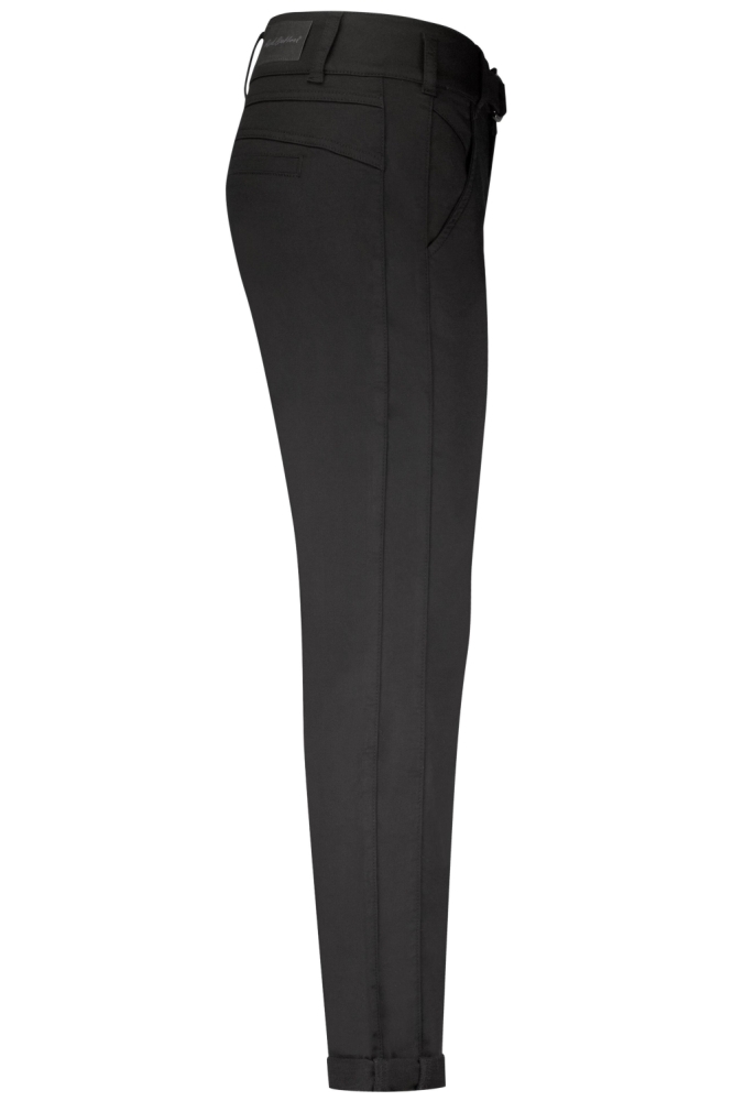 Red Button zwarte dames broek | Zijaanzicht