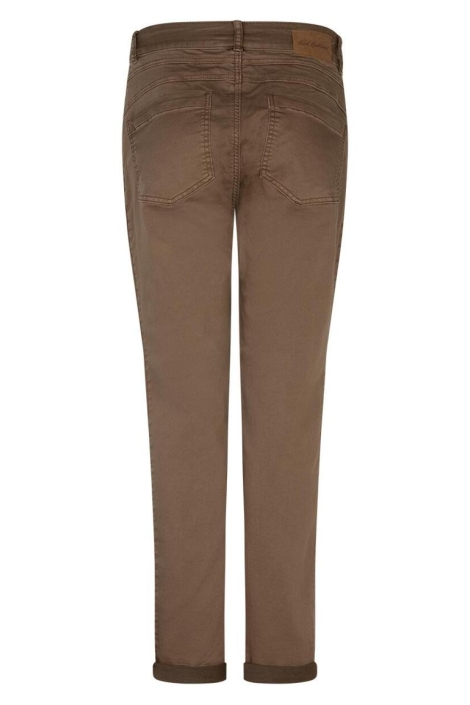 Red Button taupe dames broek | Achteraanzicht