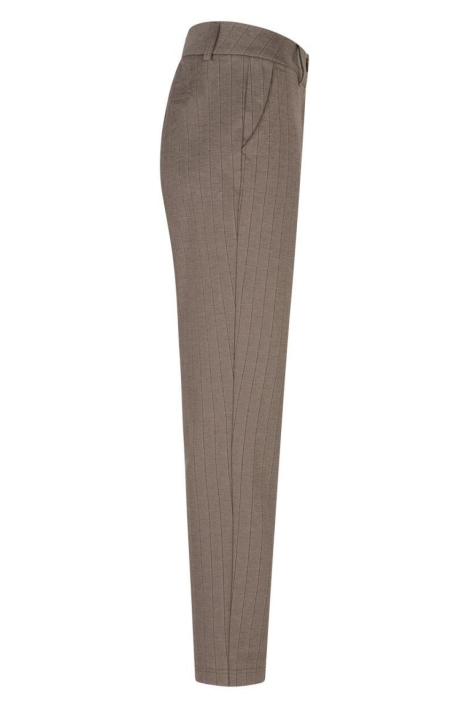 Red Button taupe dames broek | Zijaanzicht