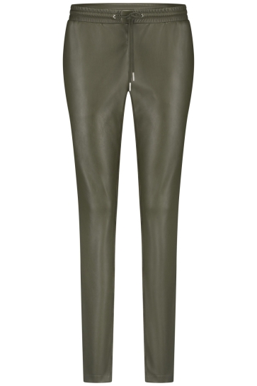 Red Button Broek TESSY FAUX LEATHER SRB4730 Khaki