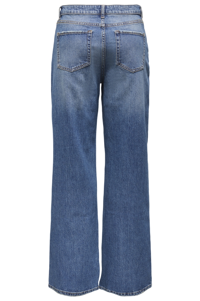Jacqueline de Yong blauwe dames jeans | Achteraanzicht