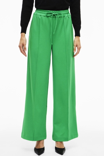 Vila VICLUA HW WIDE PANTS-NOOS 14095436 Kelly Green