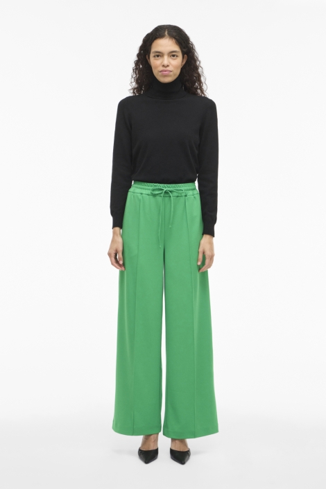 Vila groene dames broek | Model