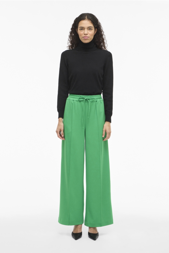 Vila groene dames broek | Model