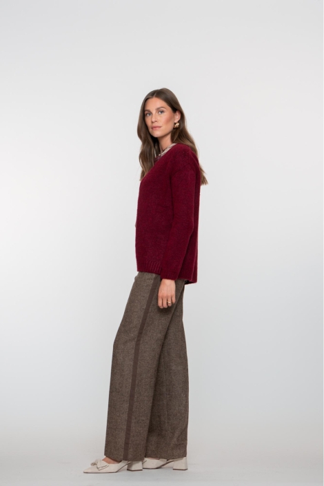 Geisha camel dames broek | Model