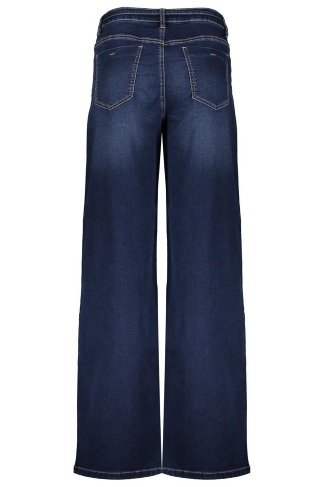 Geisha blauwe dames jeans | Achteraanzicht