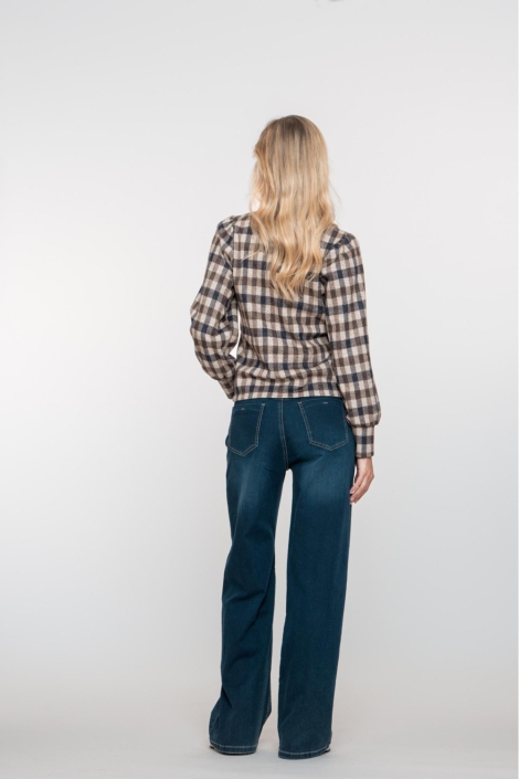 Geisha blauwe dames jeans | Model