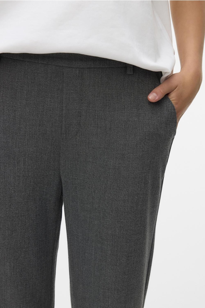 Vero Moda grijze dames broek | Close up