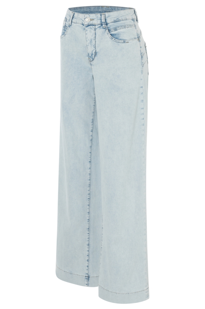Mac blauwe dames jeans | Zijaanzicht