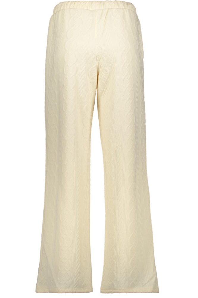 Noisy may beige dames broek | Achteraanzicht