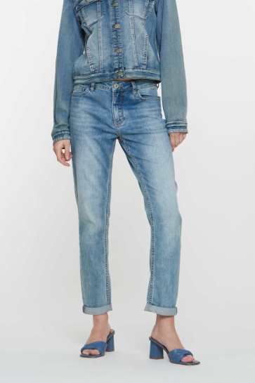 Geisha Jeans JEANS MET STONE WASSING 51002 10 Stonebleach Denim