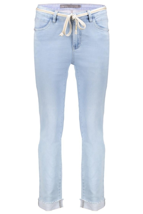 Geisha blauwe dames jeans | Vooraanzicht