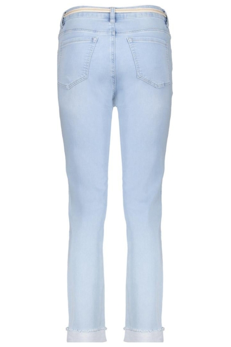 Geisha blauwe dames jeans | Achteraanzicht