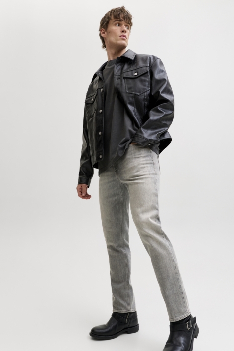 Jack & Jones grijze heren jeans | Model