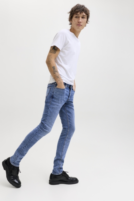 Jack & Jones blauwe heren jeans | Model