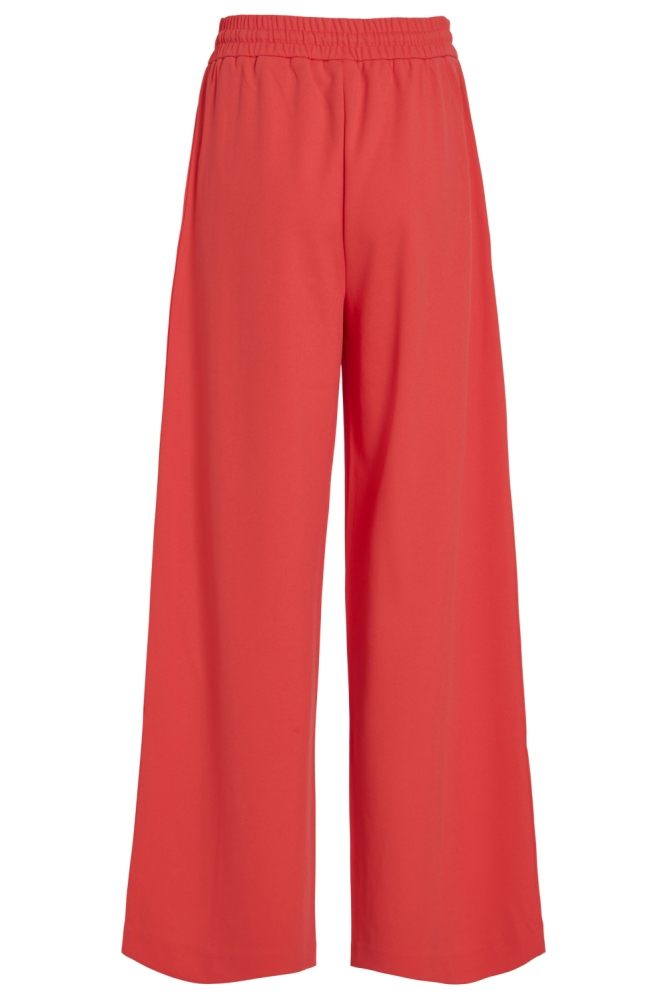 Vila rode dames broek | Achteraanzicht