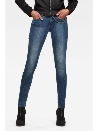 G-Star RAW Jeans LYNN D MID WAIST SUPER SKINNY JEANS D06333 9136 071 medium aged
