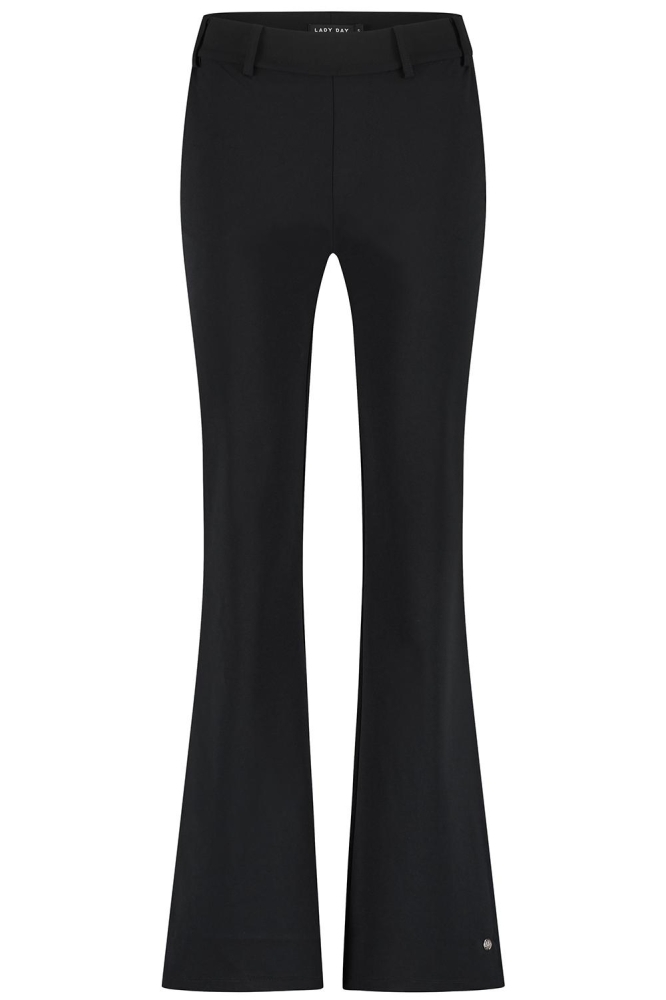 Lady Day zwarte dames broek | Vooraanzicht