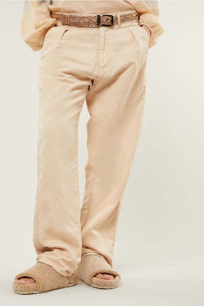 STRAIGHT PANTS SLUB TWILL 20 052 3201 1219 FRAPPE