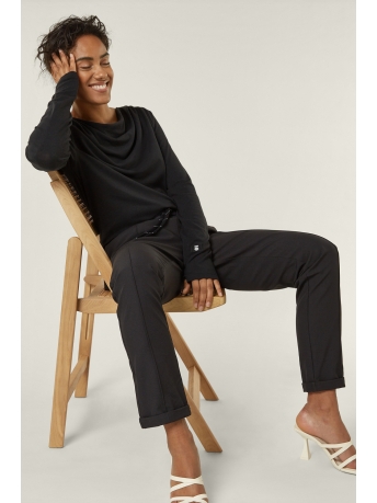 10 Days Broek LIGHT STRETCH CREPE JUMPSUIT 20 080 3201 black