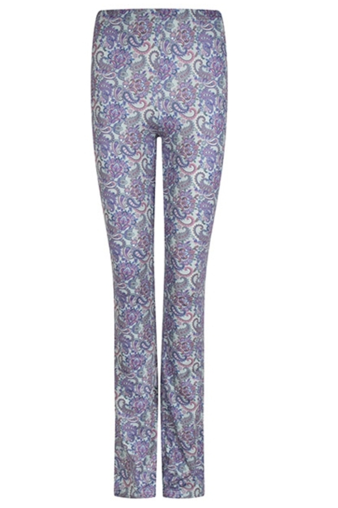 TROUSER DEBBIE OA32 465 Mint Paisley