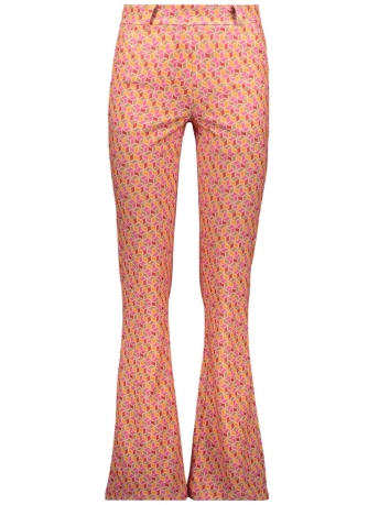 IZ NAIZ Broek BROEK FLAIR 3570 STAR ORANGE