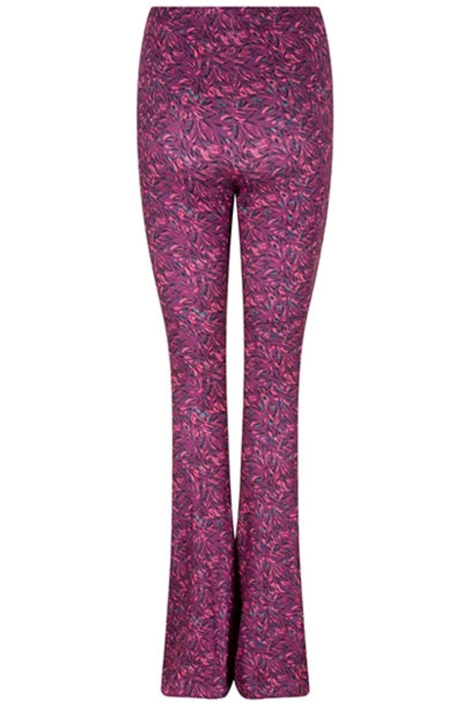 TROUSER XENIA MW131 MIDNIGHT LEAVES
