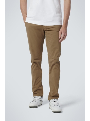 NO-EXCESS Broek PANTS CHINO GARMENT DYED STRETCH 197110207 043 KHAKI