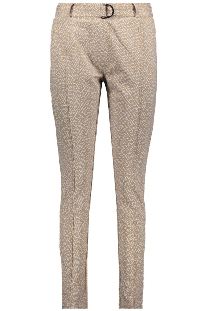 VERA PRINTED SPORTY TROUSER 231 0007 SAND