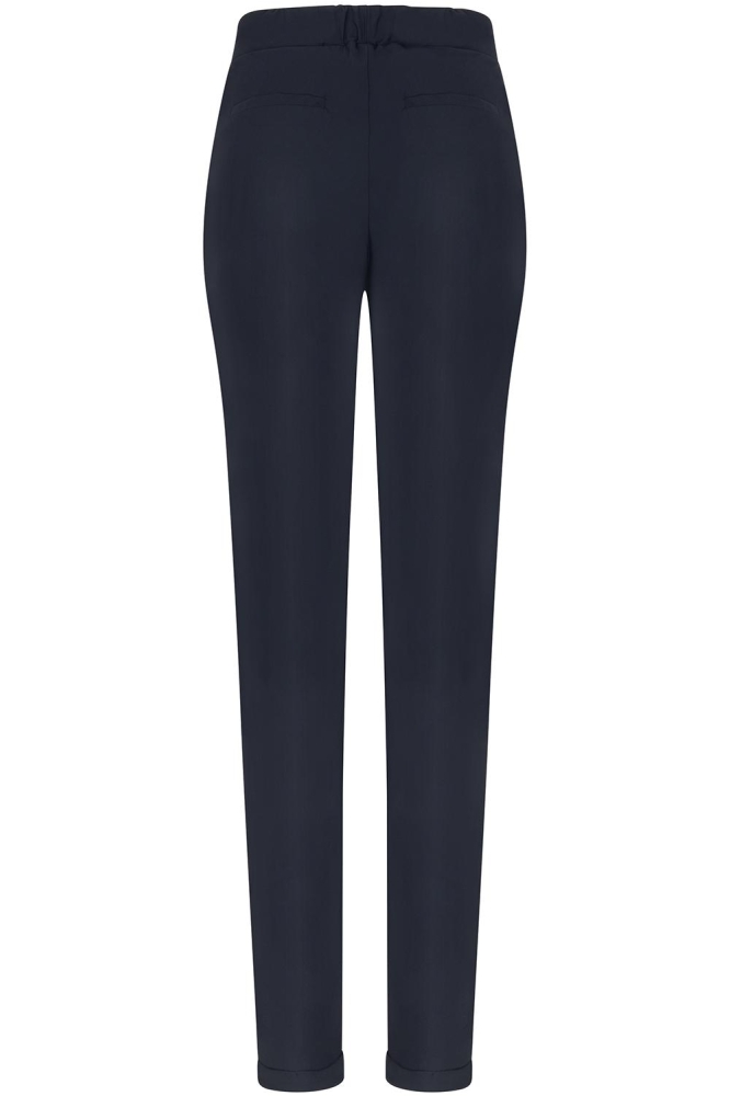 JANE TRAVEL PANT WITH ZIPPER 231 0008 NAVY