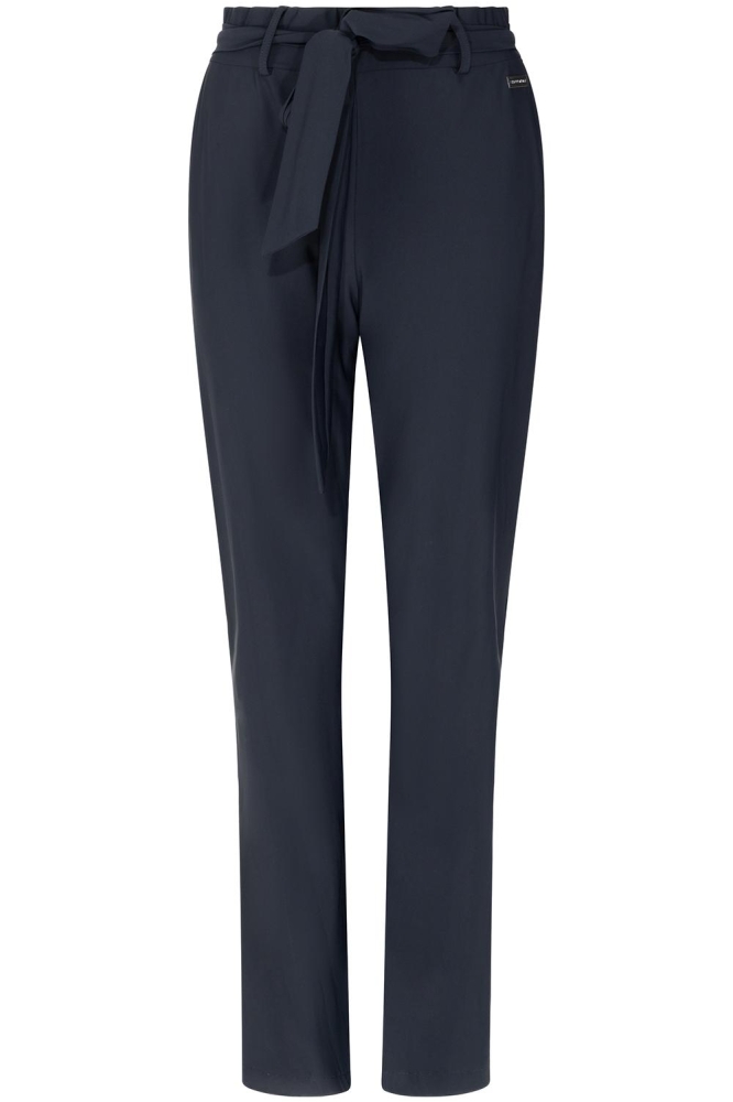BELLA CREPE PANT 231 0008 NAVY