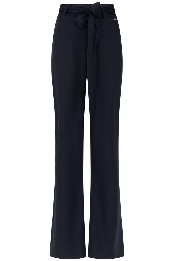 MERLE CREPE TROUSER 231 0008 NAVY