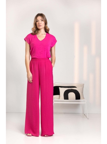 AndCo Woman Broek NICOLE PA244 50200 K-Fuchsia