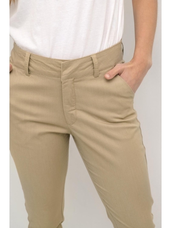 Kaffe Broek KALEA CHINO PANT 10505191 101239 CLASSIC SAND