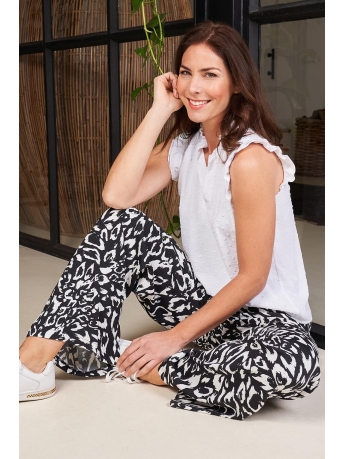 NED Broek SIANDA PANTER WOVEN 23S2 SN021 05 900 BLACK