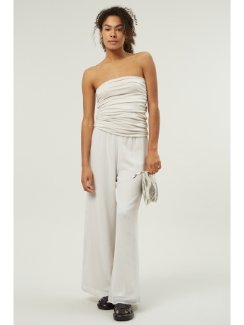 10 Days Broek JUMPSUIT CHIFFON 20 080 3202 1078 Light Safari