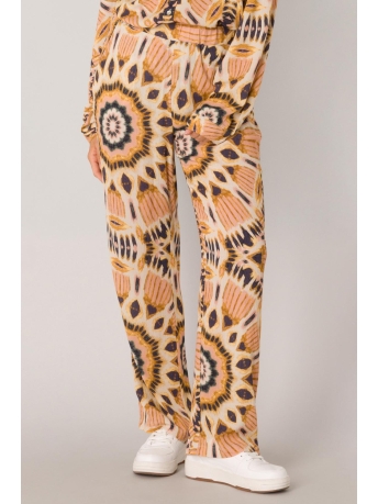 Ivy Beau Broek QUENTA 4001233 7009 PEACH MULTI COLOR