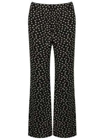 Fluresk Broek BODHI BROEK 23NQF17 ZWART/OFFWHITE