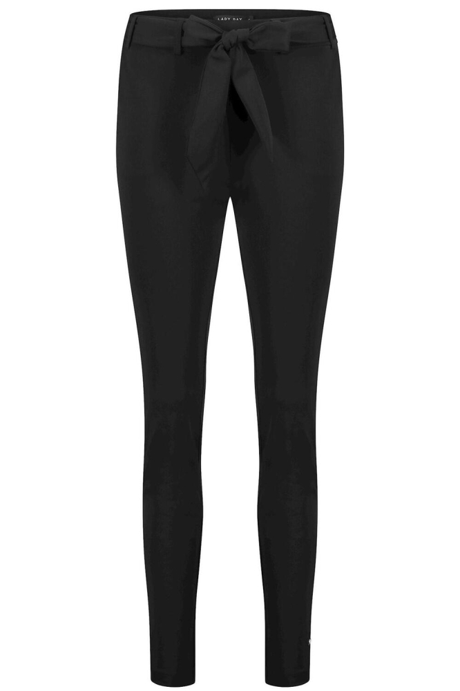 Lady Day zwarte dames broek | Vooraanzicht