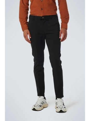 NO-EXCESS Broek PANTS STRETCH JERSEY 217050803 020 BLACK