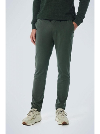 NO-EXCESS Broek PANTS STRETCH JERSEY 217050803 059 DARK ARMY