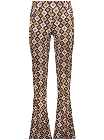 IZ NAIZ Broek FLAIR 3570 BLOK FUCHIA