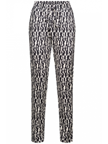 AndCo Woman Broek DELLY SCULPTURE PA272 black multi