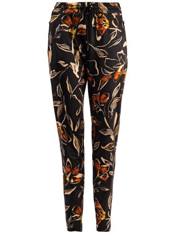 NED Broek NORAN BLACK ARTISTIC ROSES TRAVEL 23W1 EP055 01 BLACK 900